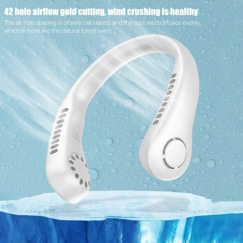 Portable Rechargeable Bladeless Neck Fan