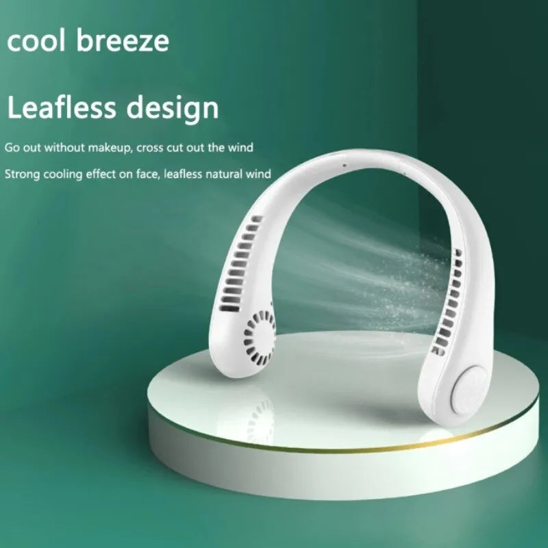 Portable Rechargeable Bladeless Neck Fan