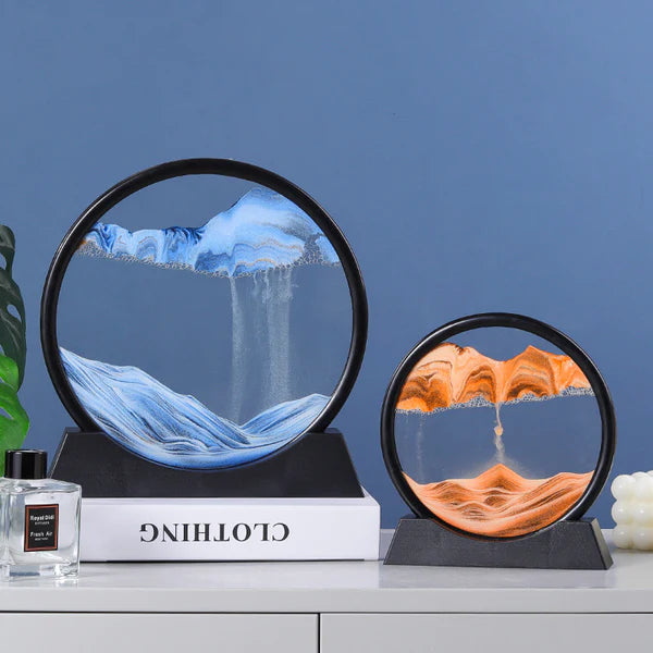 3D Moving Sandscape Frame | 7-inch Sand Lamp