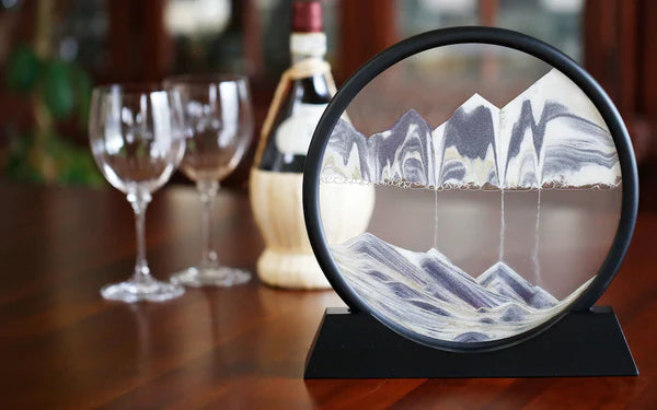 3D Moving Sandscape Frame | 7-inch Sand Lamp