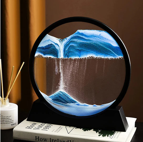 3D Moving Sandscape Frame | 7-inch Sand Lamp