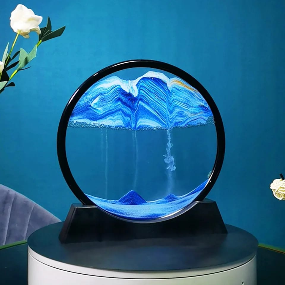 3D Moving Sandscape Frame | 7-inch Sand Lamp