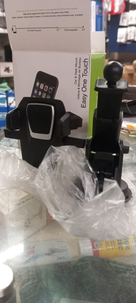 Easy One Touch Car & Desk Mobile Holder – Secure Phone Mount