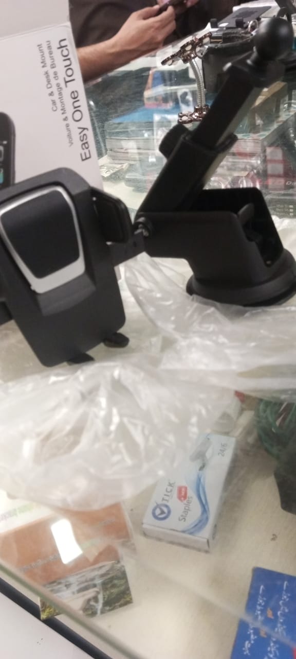 Easy One Touch Car & Desk Mobile Holder – Secure Phone Mount