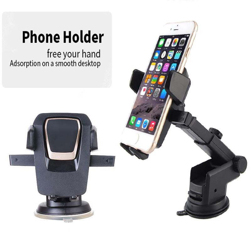 Easy One Touch Car & Desk Mobile Holder – Secure Phone Mount