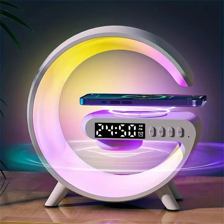 G63 4-in-1 RGB Bluetooth Speaker & Wireless Charger